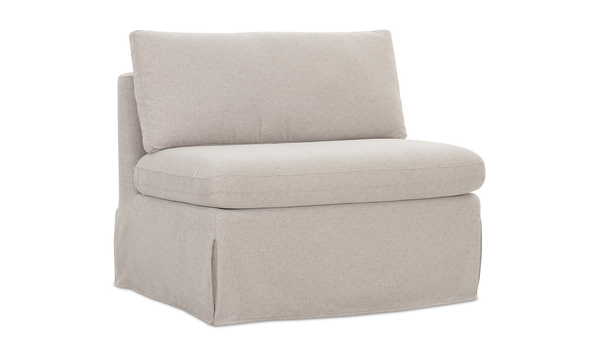 Fable Slipcover Slipper Chair & a Half