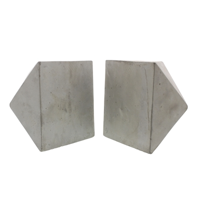 Geo Cement Bookends - Cubeoctahedron