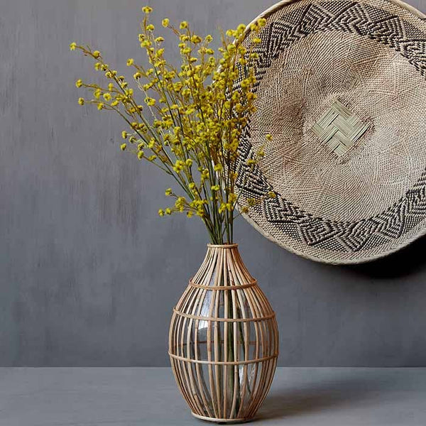 Strilingia Latifolia Stem - Yellow - Artificial Flower