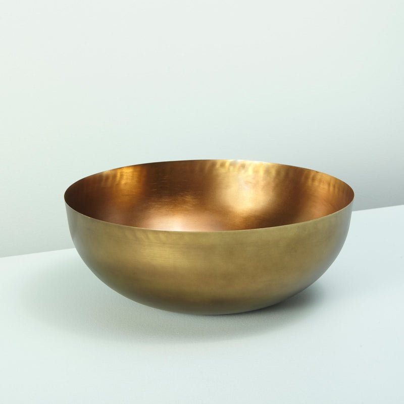 Cobbled Antique Bronze Bowl, Large