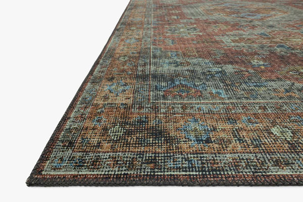 Loloi Skye Collection SKY-07 Terracotta / Sky