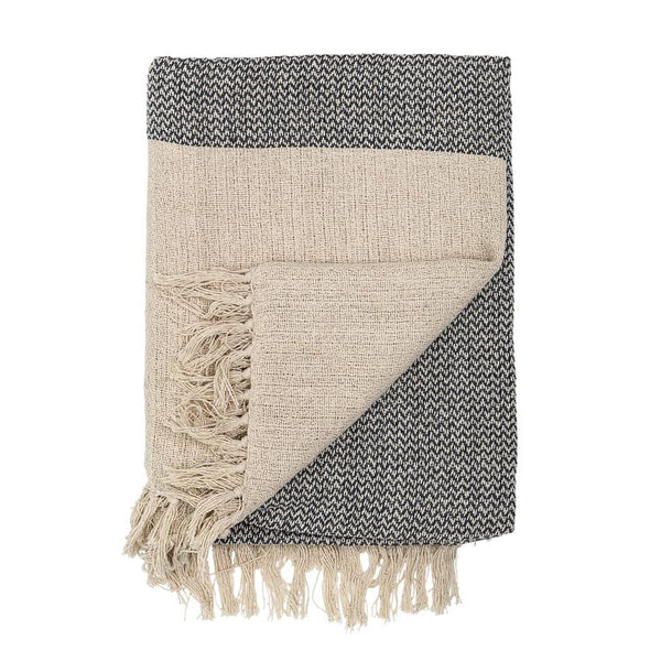 Recycle Cotton Knit Throw