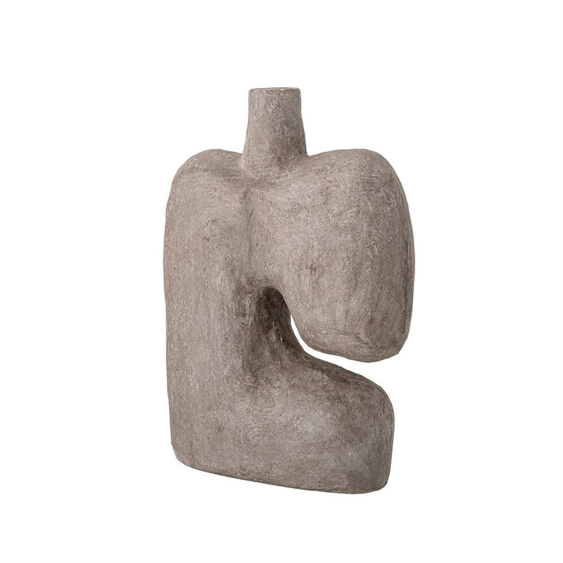 Handmade Paper Mache Abstract Shaped Vase