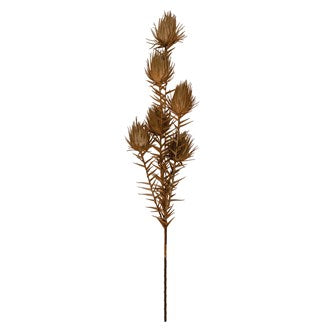 Faux Weeping Blossom Stem, Brown